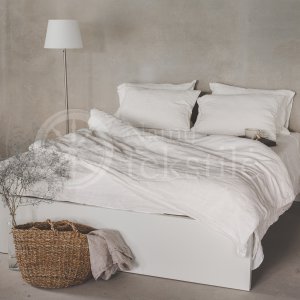 Linen bedding WHITE